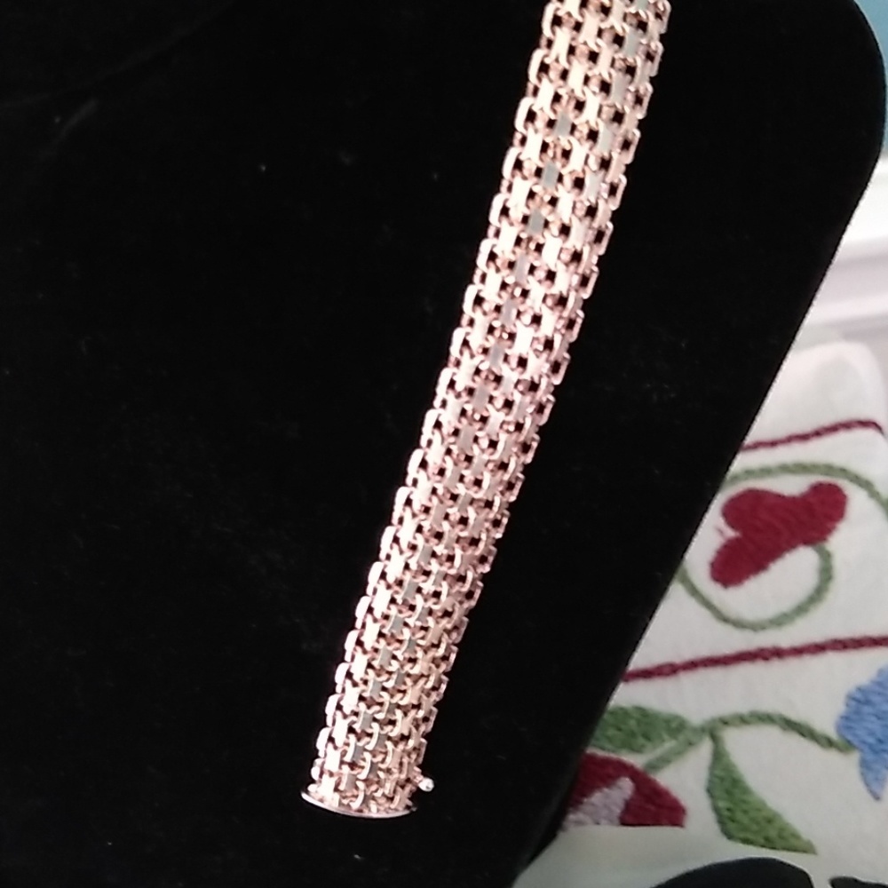 Fine 925 Italian silver bracelet